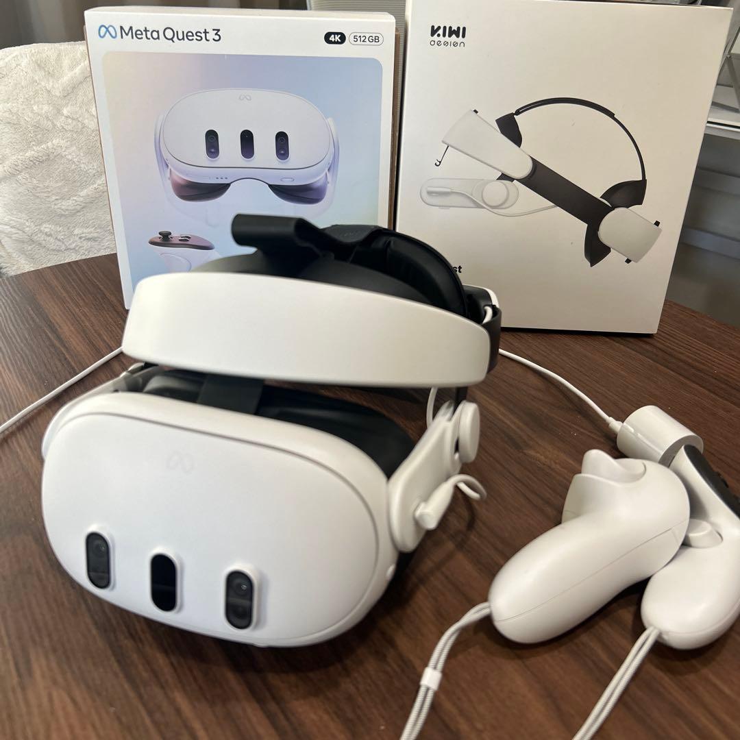  Quest 3 512GB ➕ バッテリー付きヘッドセット