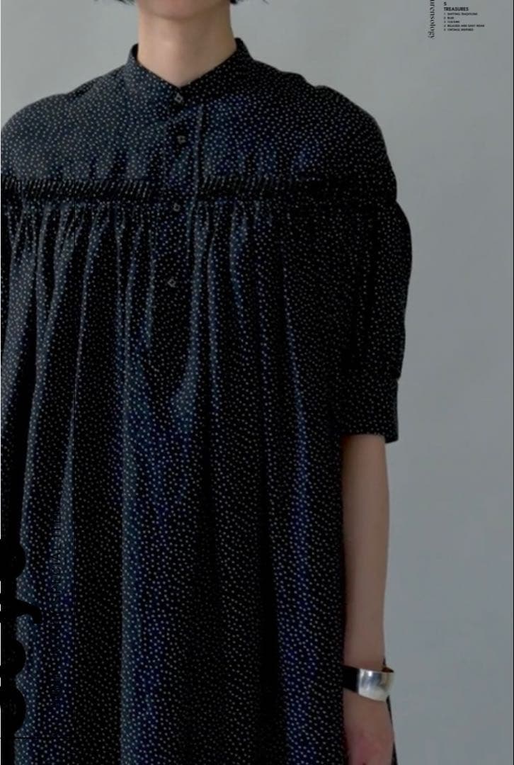 カレンソロジー×Scye ドットリネンワンピース