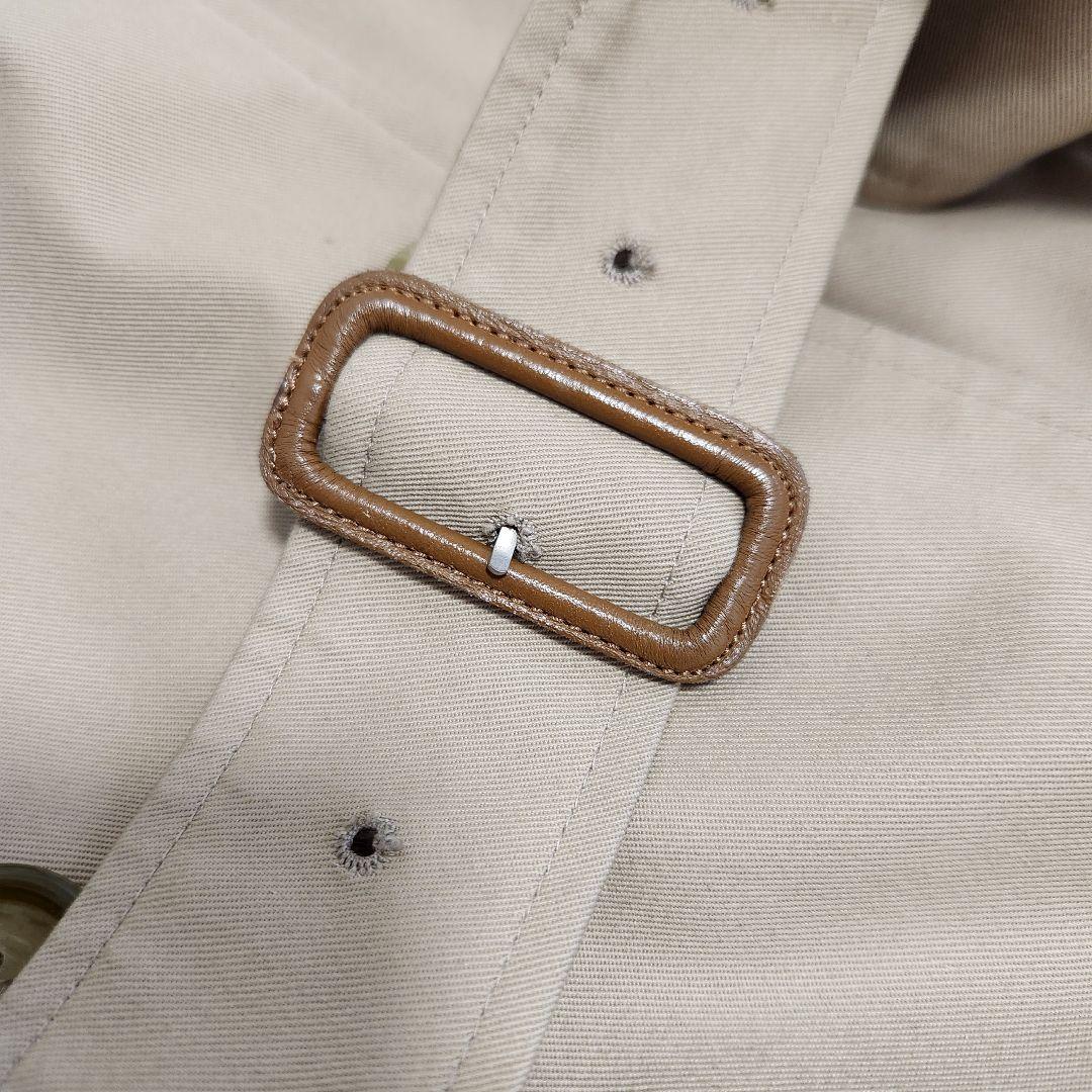 バーバリーズ　ベージュ トレンチコート ダブルブレスト　マキシ丈　ライナー付き