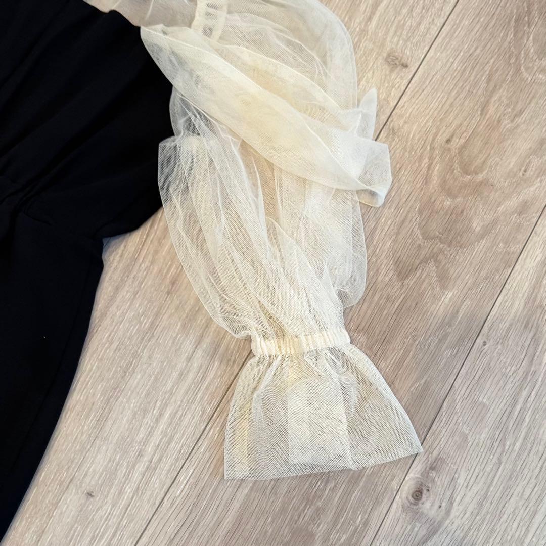 atlo ワンピース ドレス チュール オフショルダー Mサイズ フォーマル