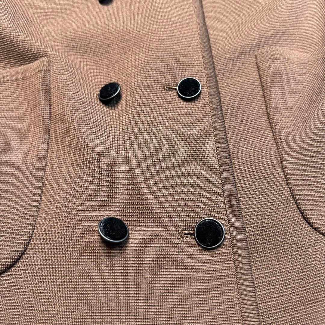 美品✨希少✨イヴサンローラン　ニット　ダブルブレスト ロングカーディガン