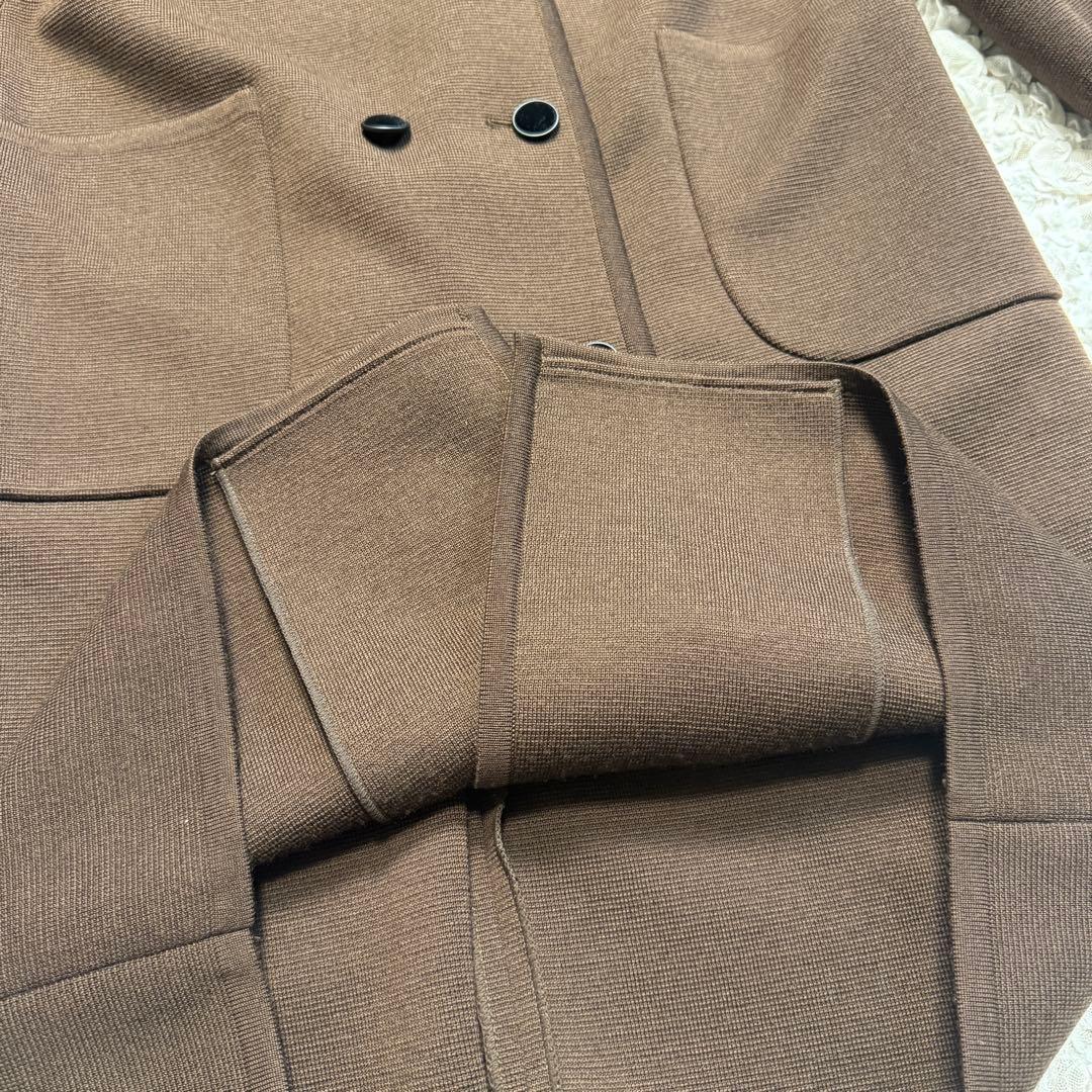 美品✨希少✨イヴサンローラン　ニット　ダブルブレスト ロングカーディガン