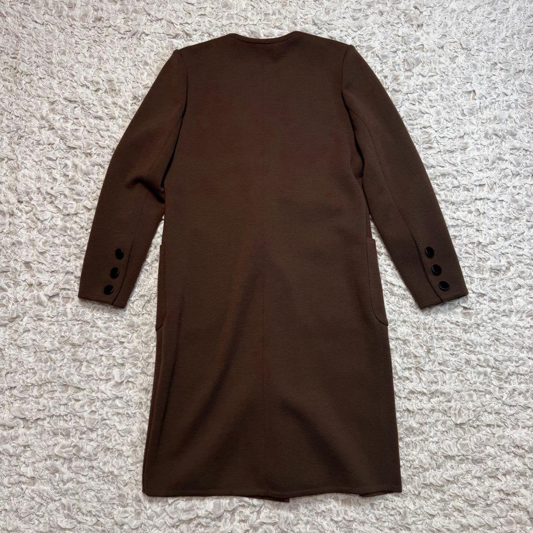 美品✨希少✨イヴサンローラン　ニット　ダブルブレスト ロングカーディガン