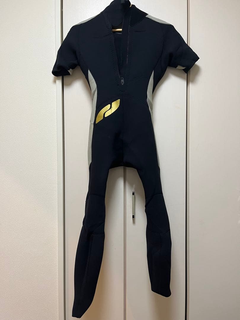 RASH フルスーツ ブラック/シルバージャージ