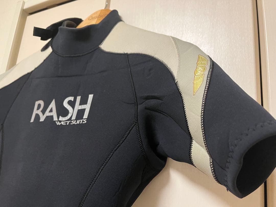RASH フルスーツ ブラック/シルバージャージ