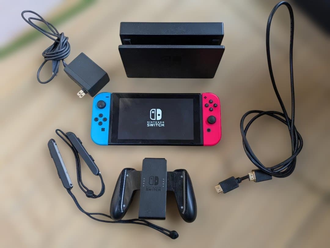 【限定特価】Switch本体セット動作良好 ブルー/ピンク 本体