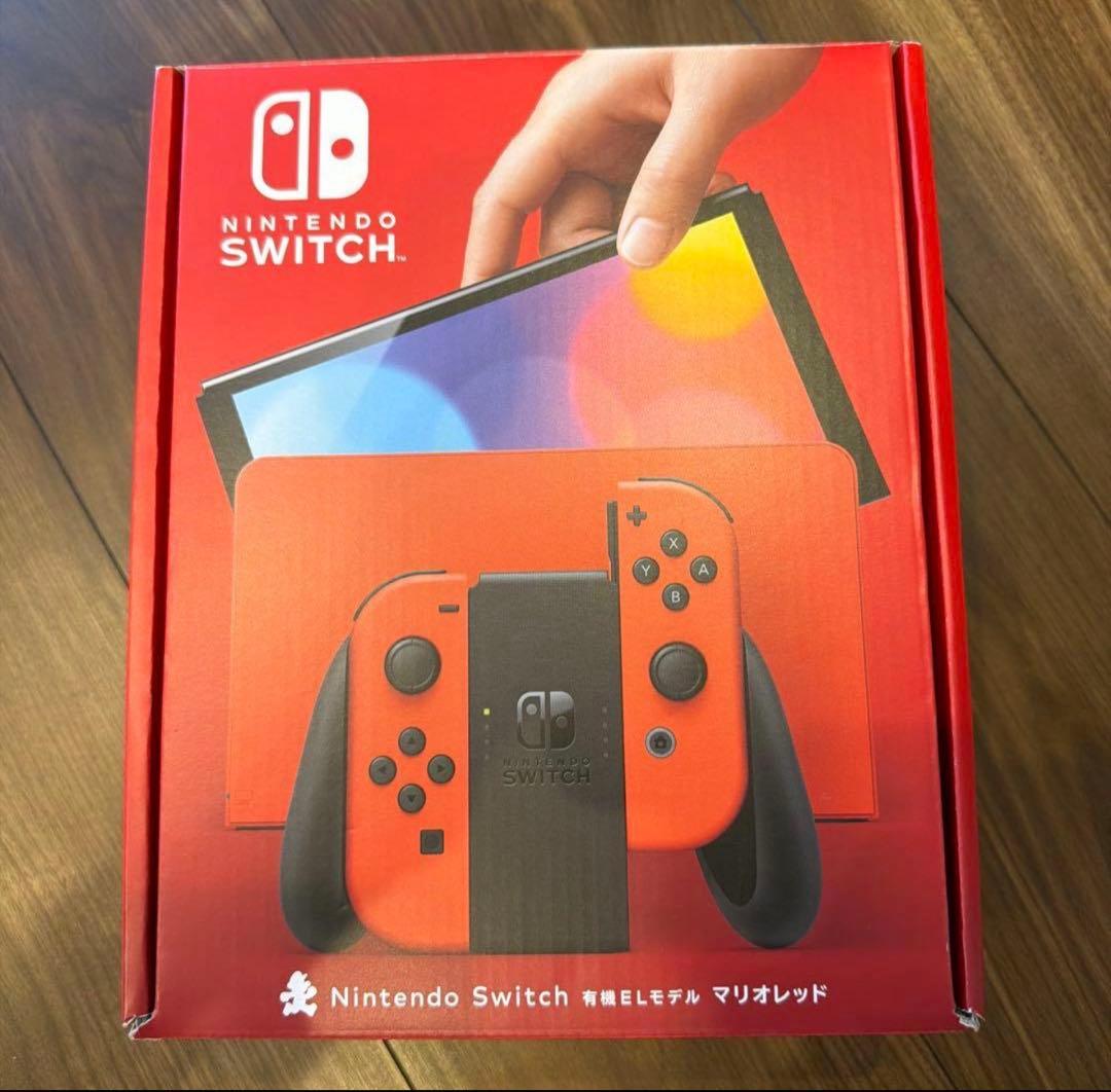 美品　任天堂Switch有機EL マリオレッド