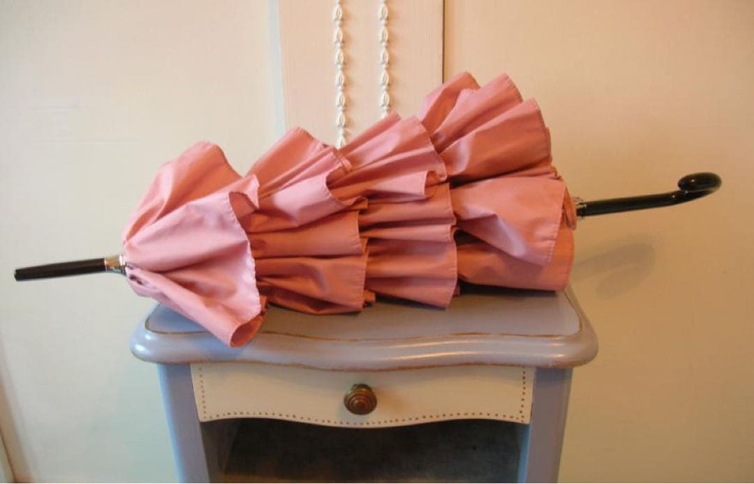 GUY DE JEAN ギ・ド・ジャン CANCAN 晴雨兼用　日傘　ピンク