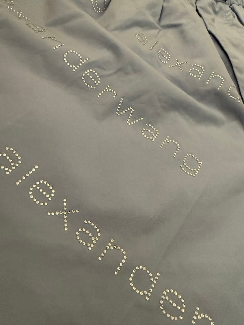 alexander wang ライトブルー ビジュー　ショートパンツ