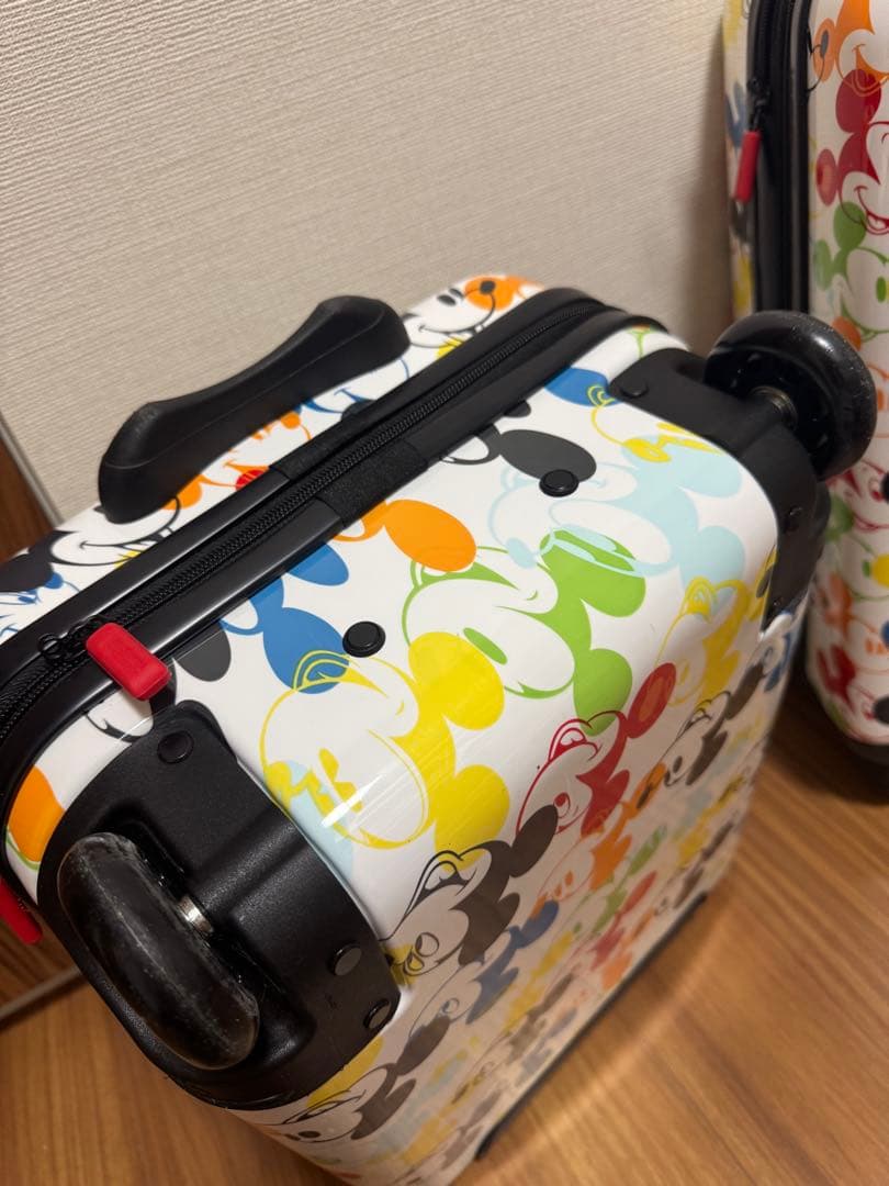 Disney ミッキーマウス キャリーケース 2個セット
