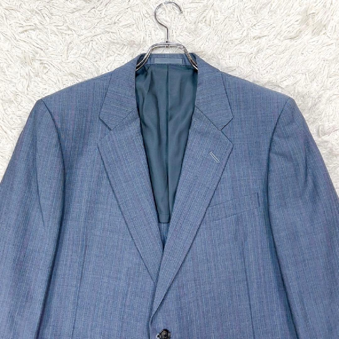 バーバリー セットアップ スーツ ジャケット パンツ BE5 M相当 グレー系