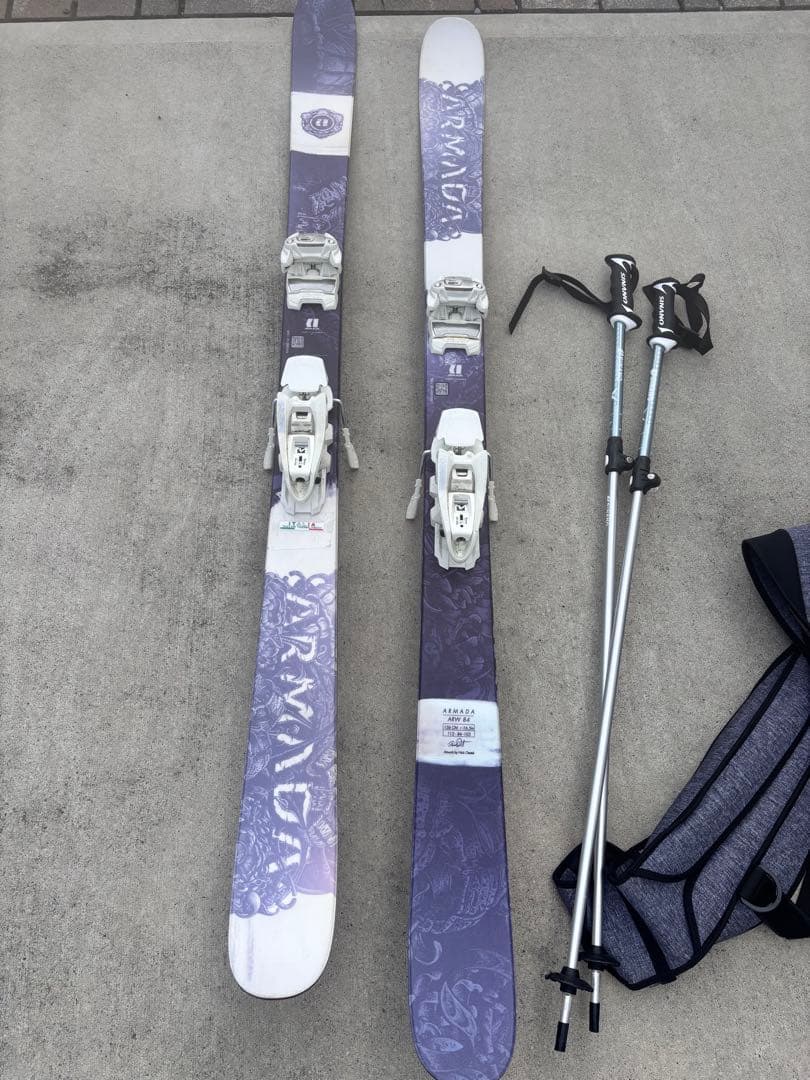 Armada スキー板 ARW84 156cm フリースタイル板ツインチップ