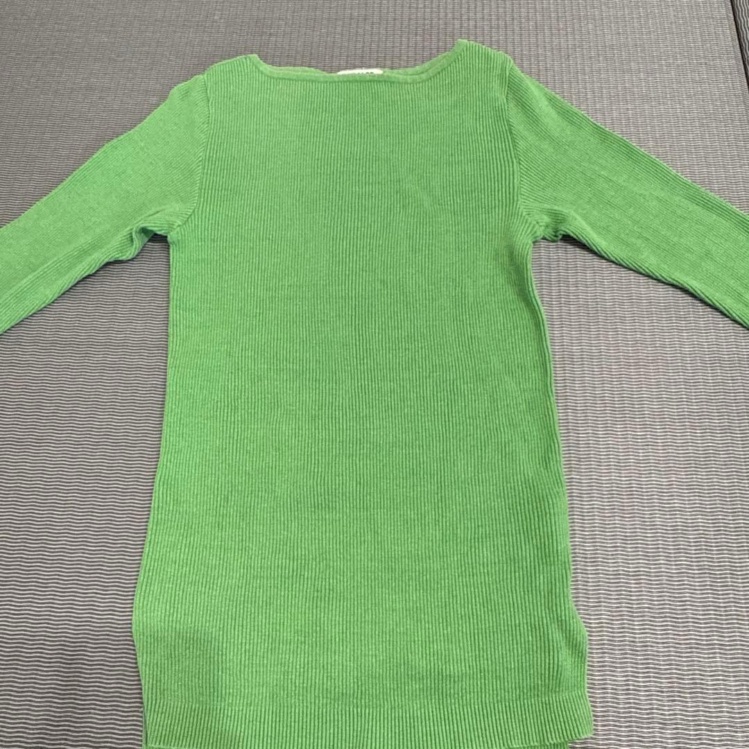 ロンハーマン AURALEEグリーンボートネック