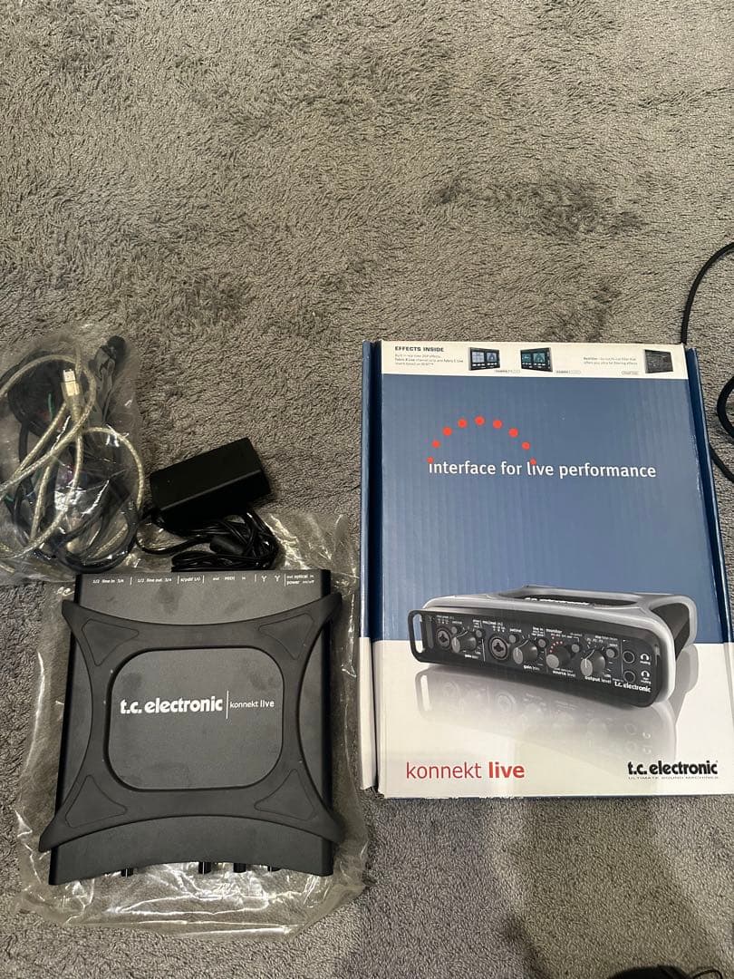 t.c. electronic konnekt live 本体