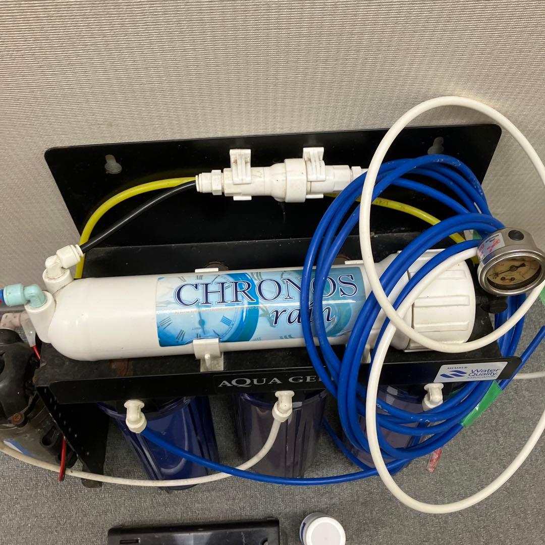 AQUAGEEK アクアギーク　クロノスレイン　RO浄水器　海水魚　珊瑚