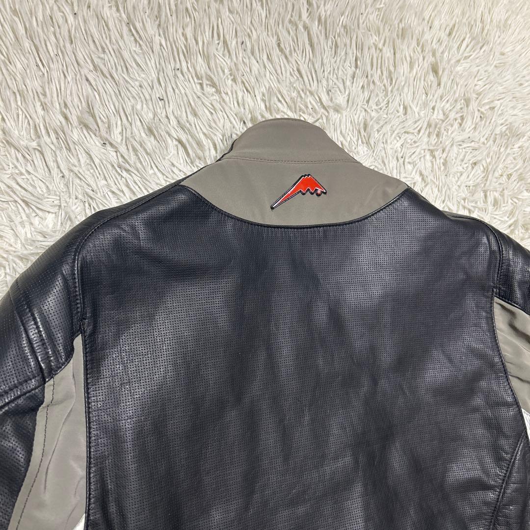 クシタニ ピンホールレザージャケット　ライダース　プロテクター　ブラック　L