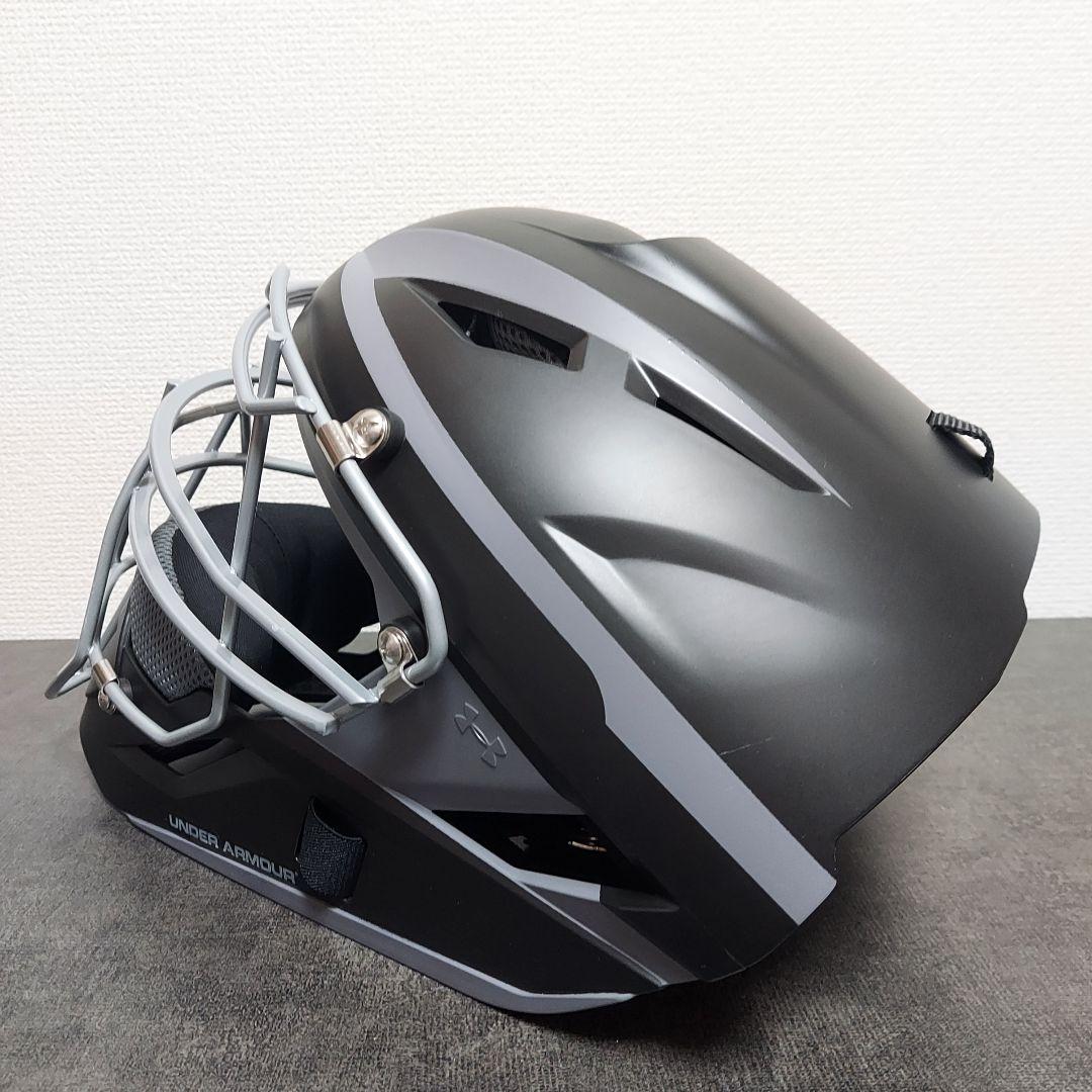 あ*わ様 UA アンダーアーマー　ホッケー型　キャッチャーヘルメット　大人用