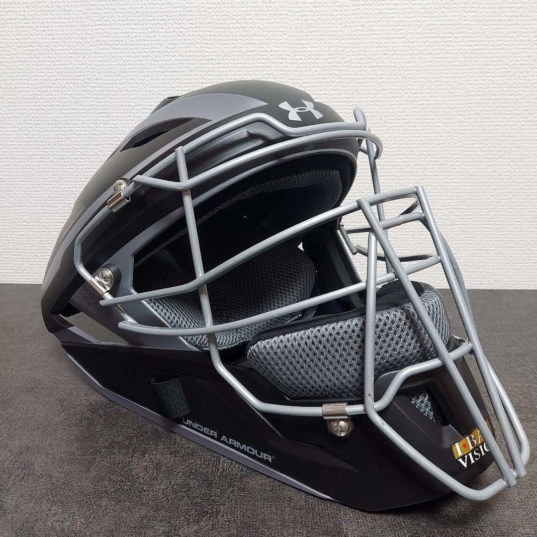 あ*わ様 UA アンダーアーマー　ホッケー型　キャッチャーヘルメット　大人用