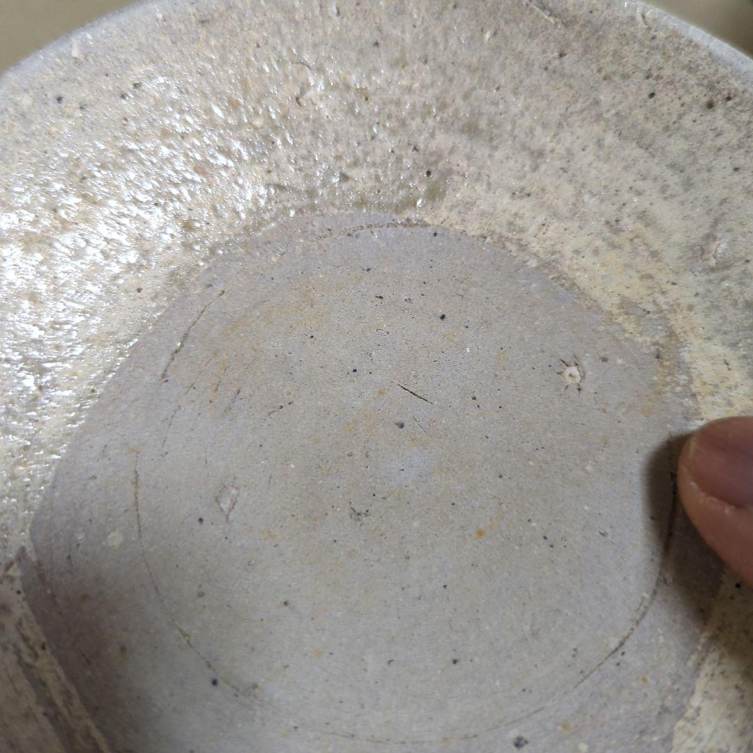 美濃白瓷皿（平安時代）発掘品