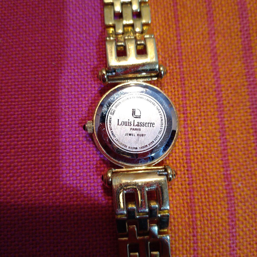 ピンクの猫です‼️Louis Lasserre 腕時計