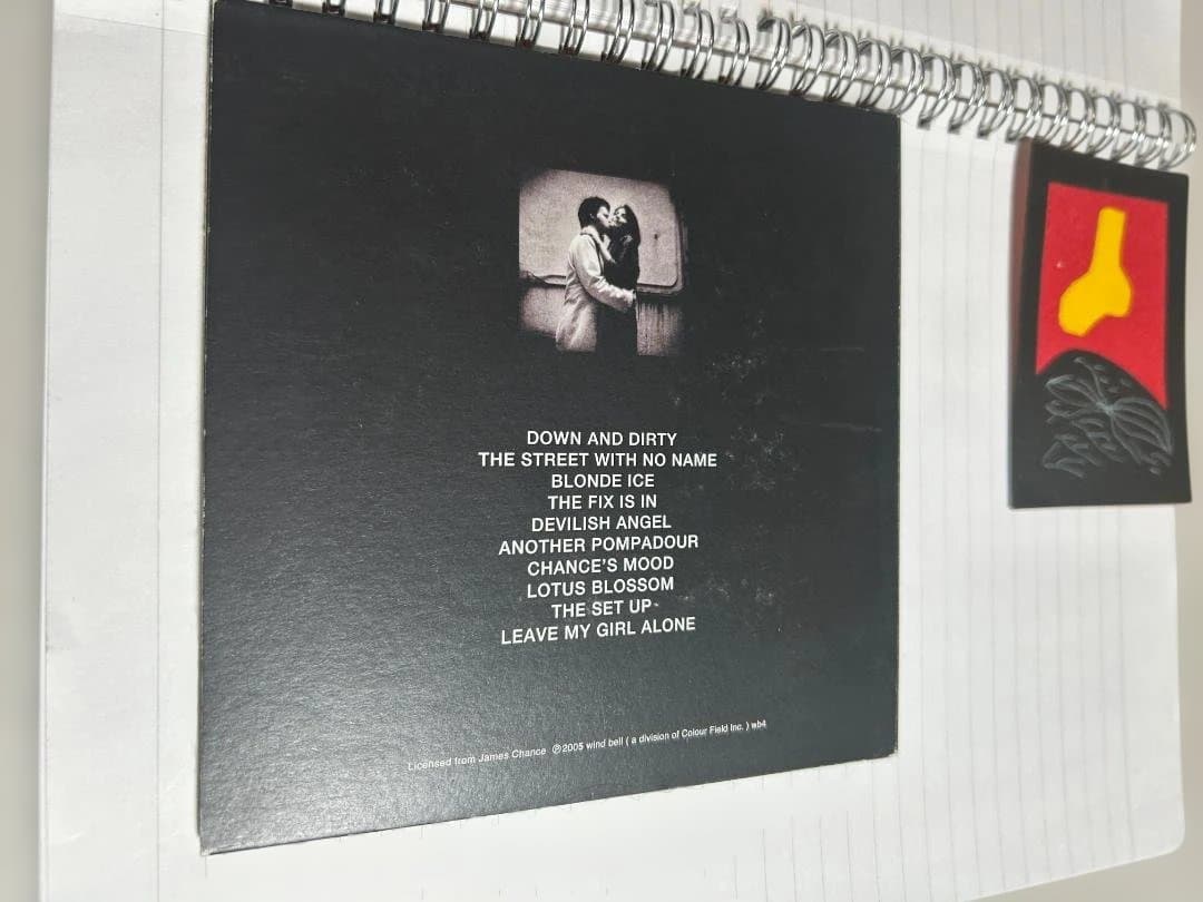 【超希少・紙ジャケ・オリジナル盤】ジェームス チャンスand/Get Down・