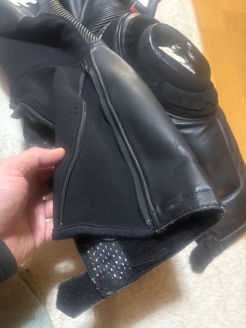 Dainese 黒革ツナギ サイズ46