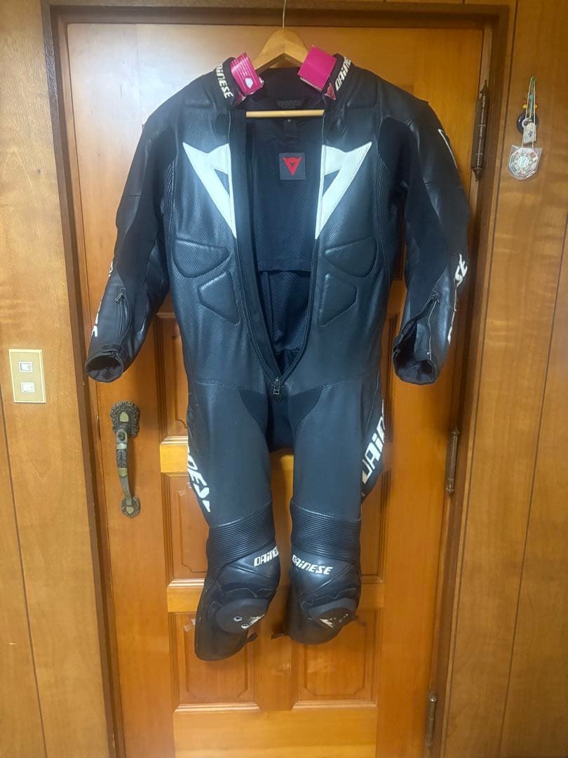 Dainese 黒革ツナギ サイズ46