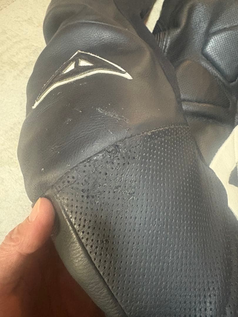 Dainese 黒革ツナギ サイズ46