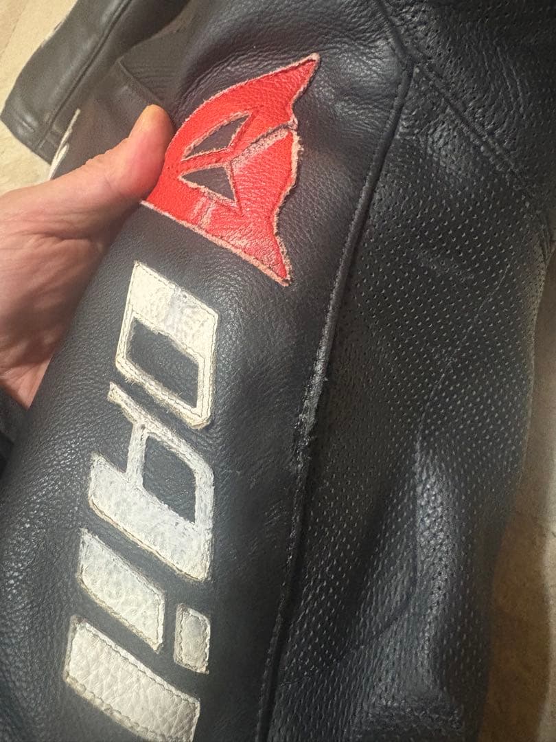 Dainese 黒革ツナギ サイズ46