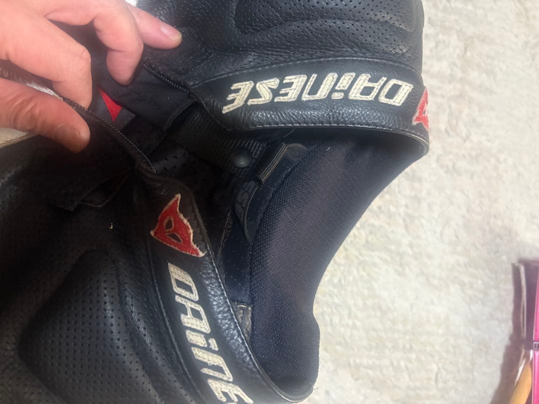 Dainese 黒革ツナギ サイズ46