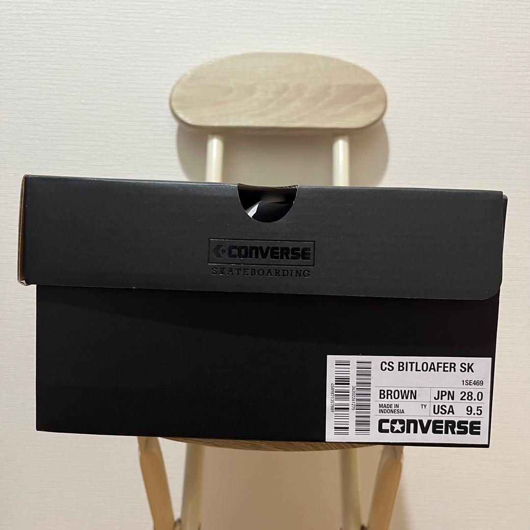 コンバース　CS BIT LOAFER SK 28cm ブラウン　スケート
