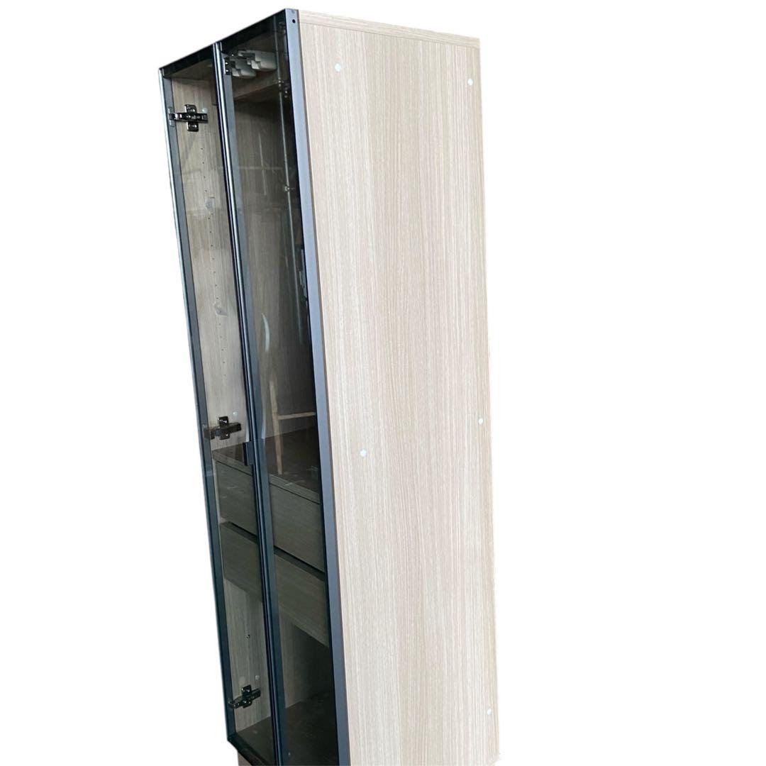 モデルルーム展示品⭐️パモウナ　Pamouna キュリオケース　LEDショーケース