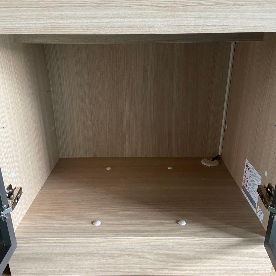 モデルルーム展示品⭐️パモウナ　Pamouna キュリオケース　LEDショーケース