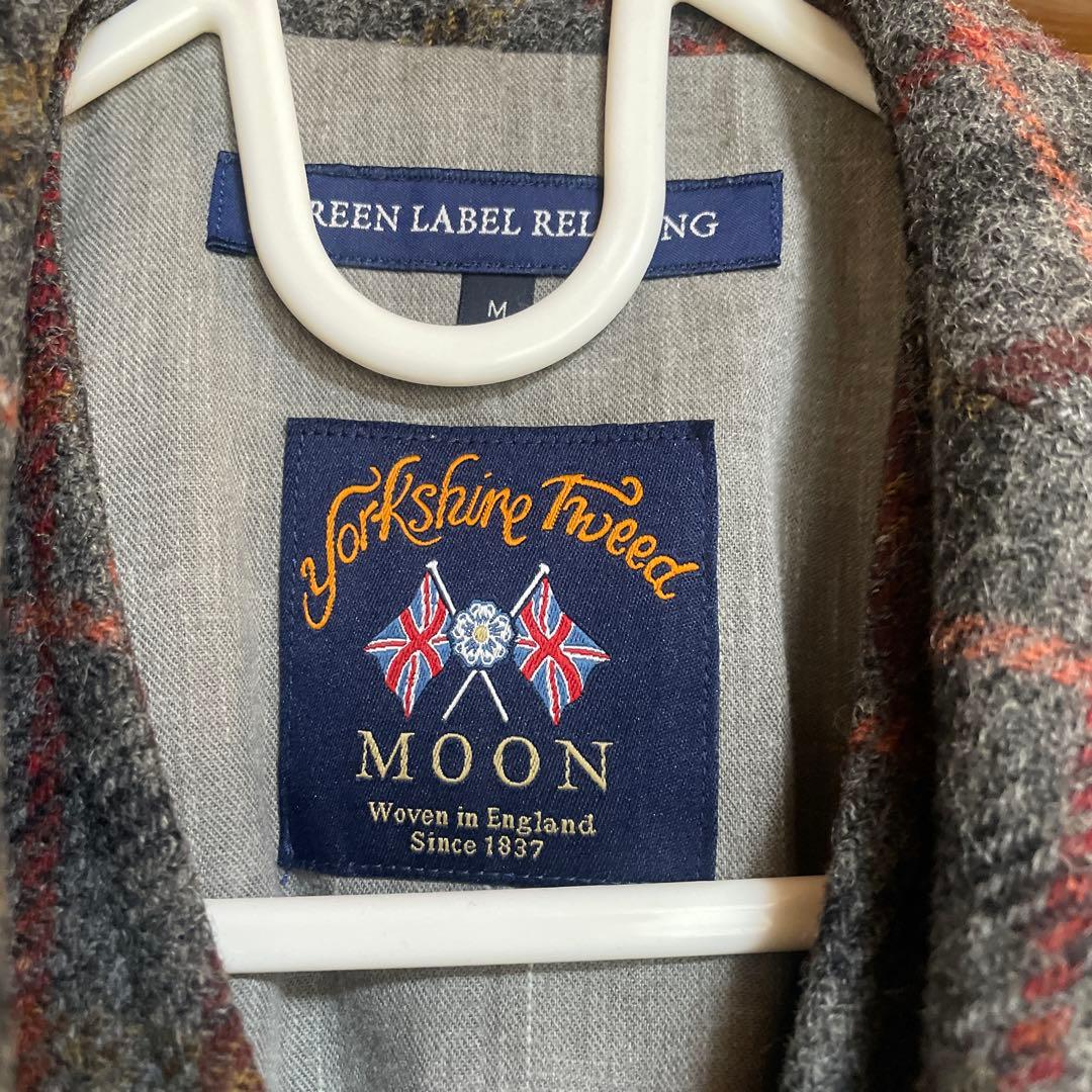 Yorkshire Tweed MOON チェック柄ジャケット M