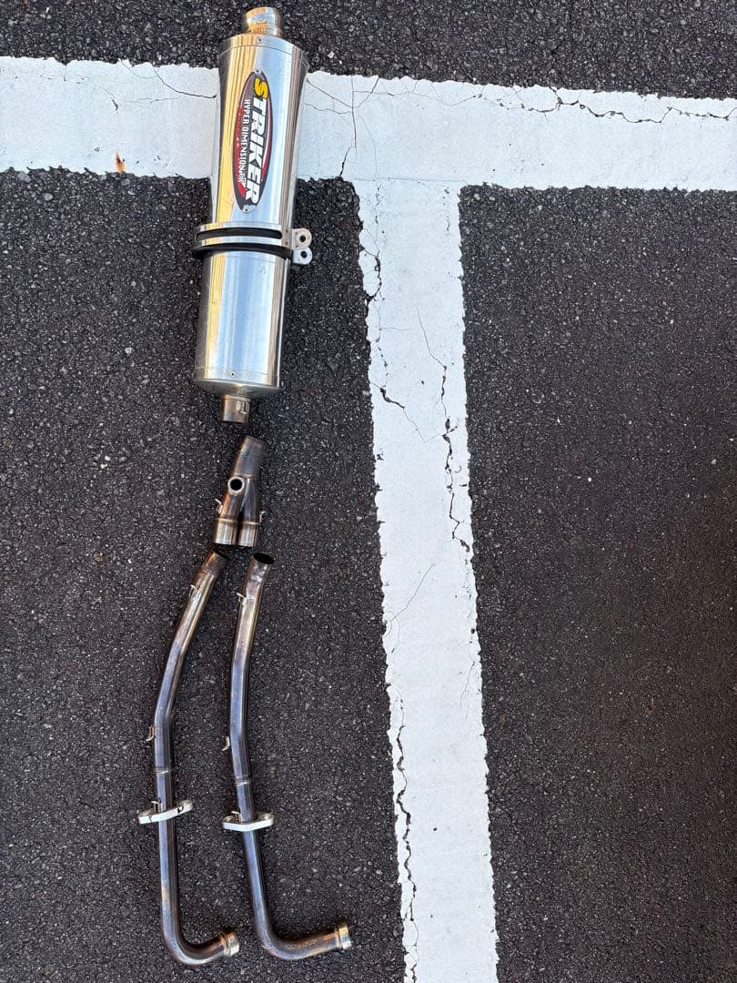 TMAX用ストライカーフルエキマフラー　SJ08J SJ12J