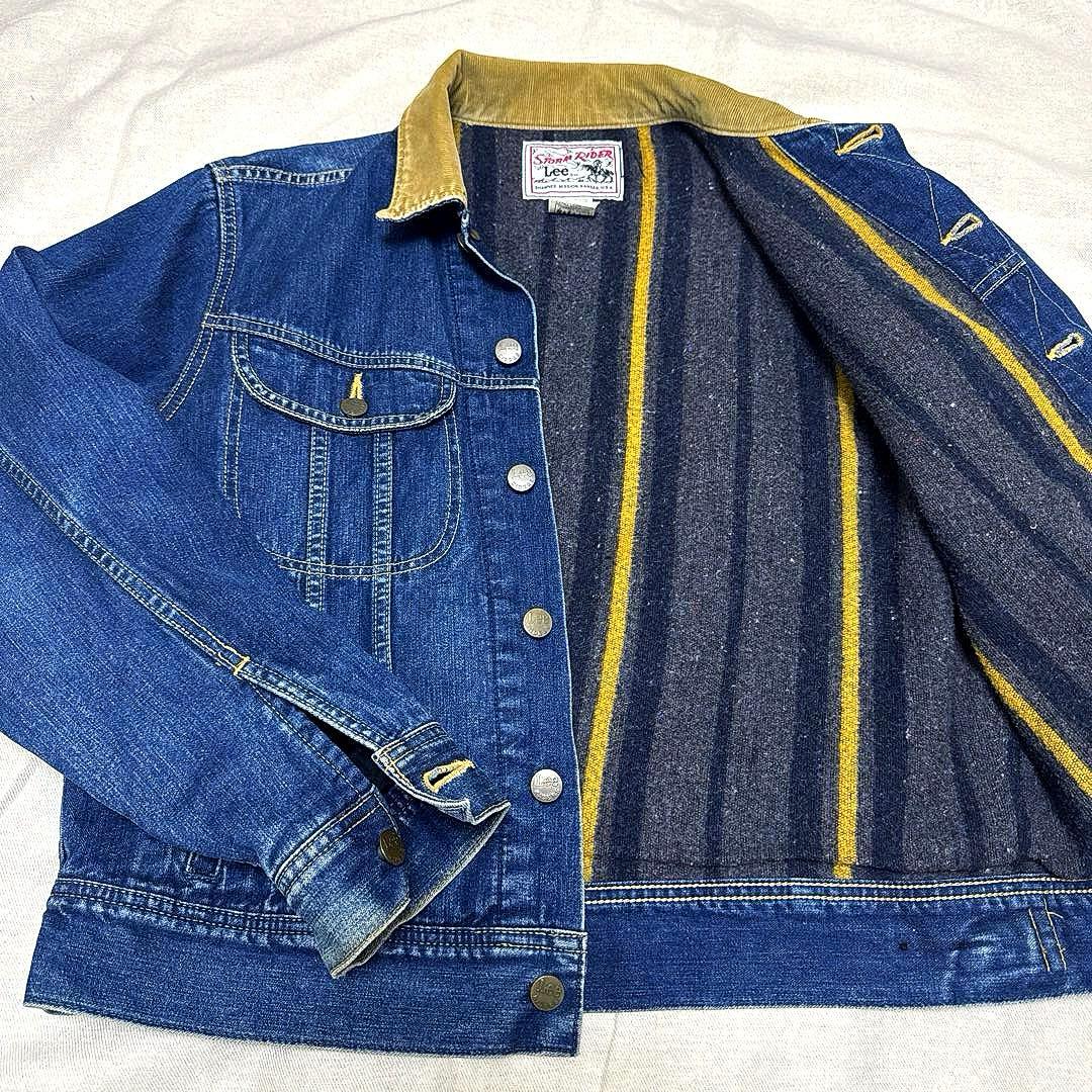 美品❗️入手困難❗️Lee STORM RIDER M 最高の色落ち‼️
