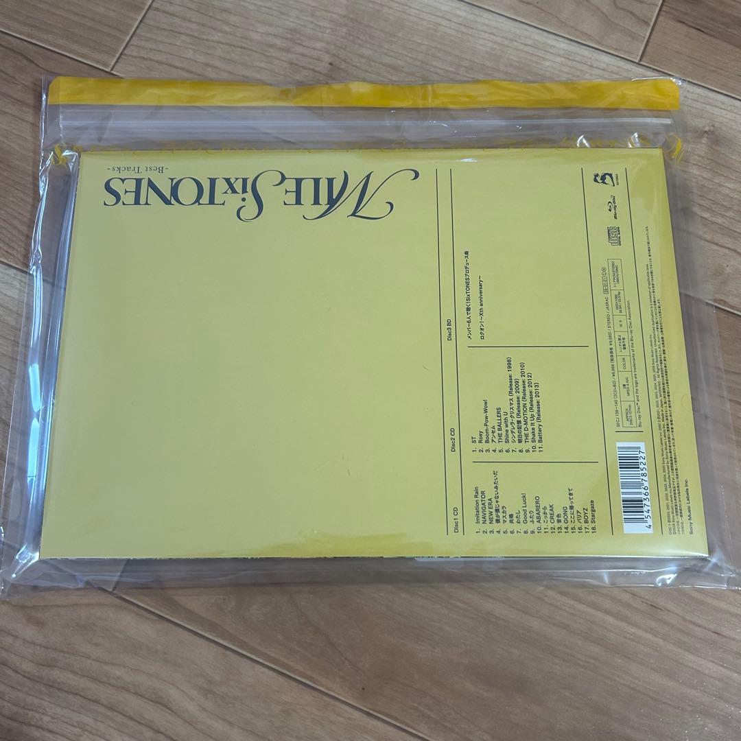 【全特典付き】SixTONES MILESixTONES 三形態 Blu-ray
