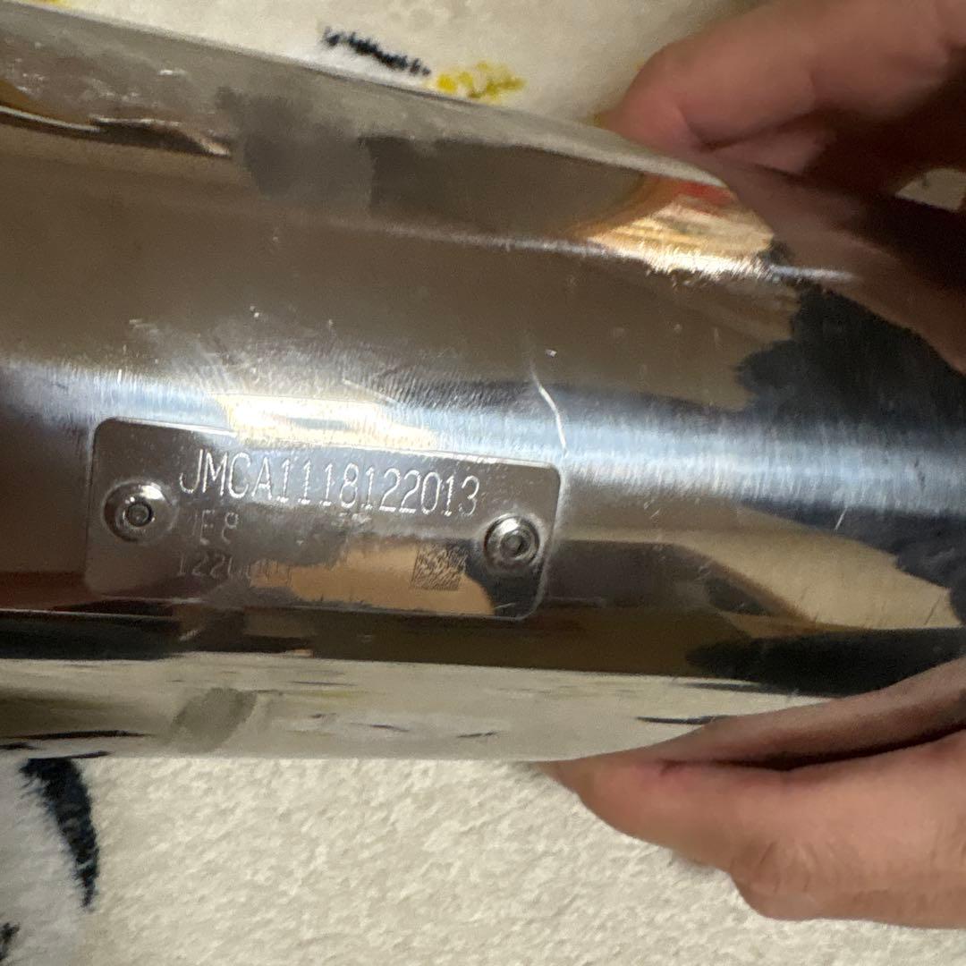 シグナス1〜3型用ベリアルマフラー