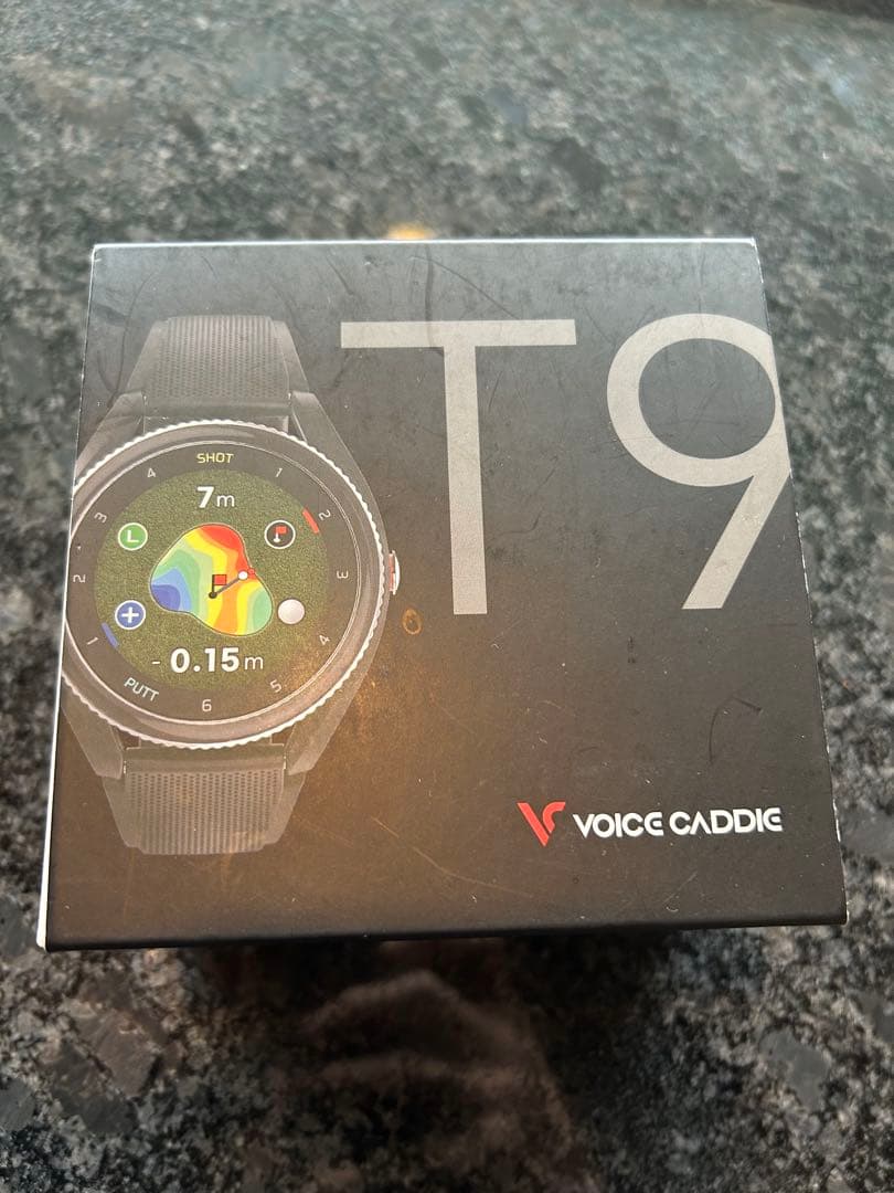 VOICECADDIE T9　スマートゴルフウォッチ ブラック