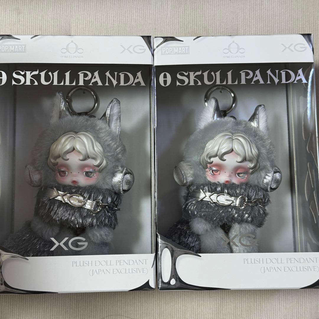 スカルパンダSKULLPANDA XGコラボ　POPMART 新品未開封 ２個