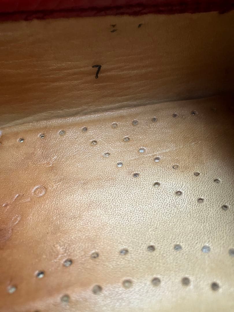 美品！？　デカタグ期　パラブーツ シボ革　ローファー　サイズ7