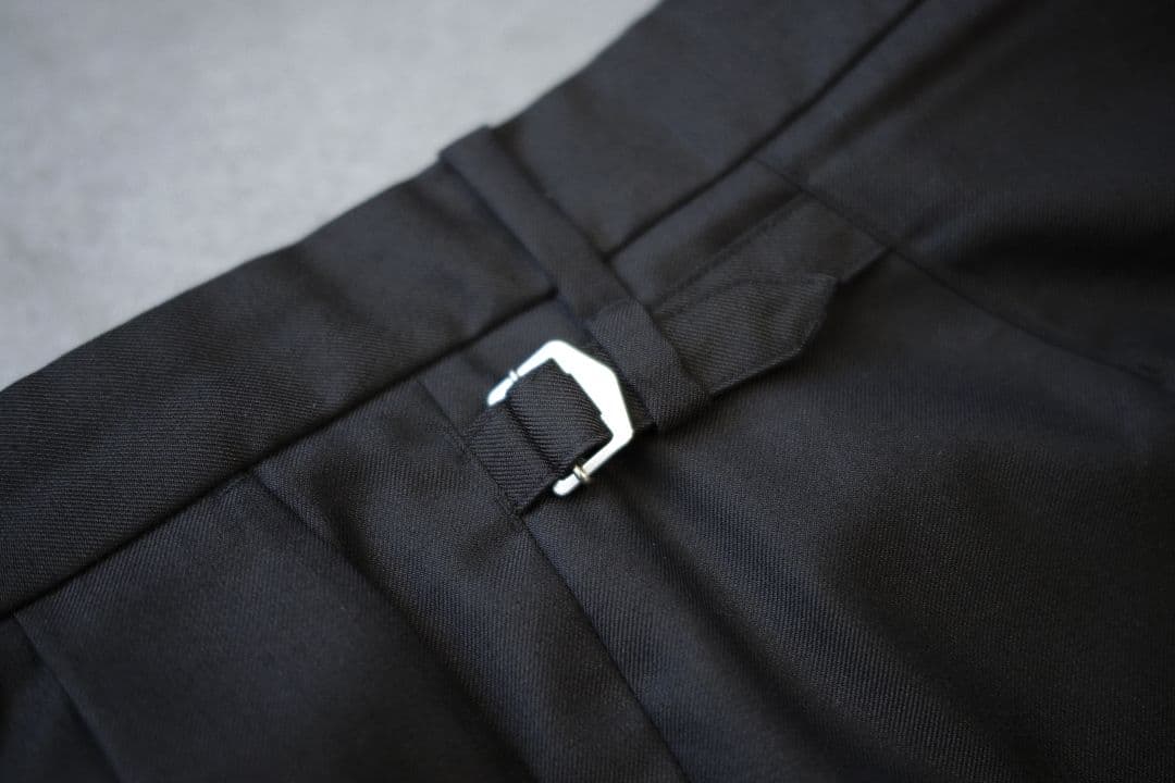 Florence brown wool silk serge サイズ2