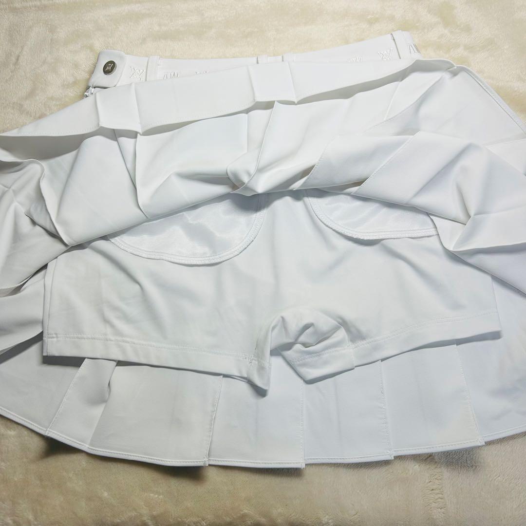 ANEW GOLF ホワイト プリーツスカート　美品✨　XXS 61サイズ