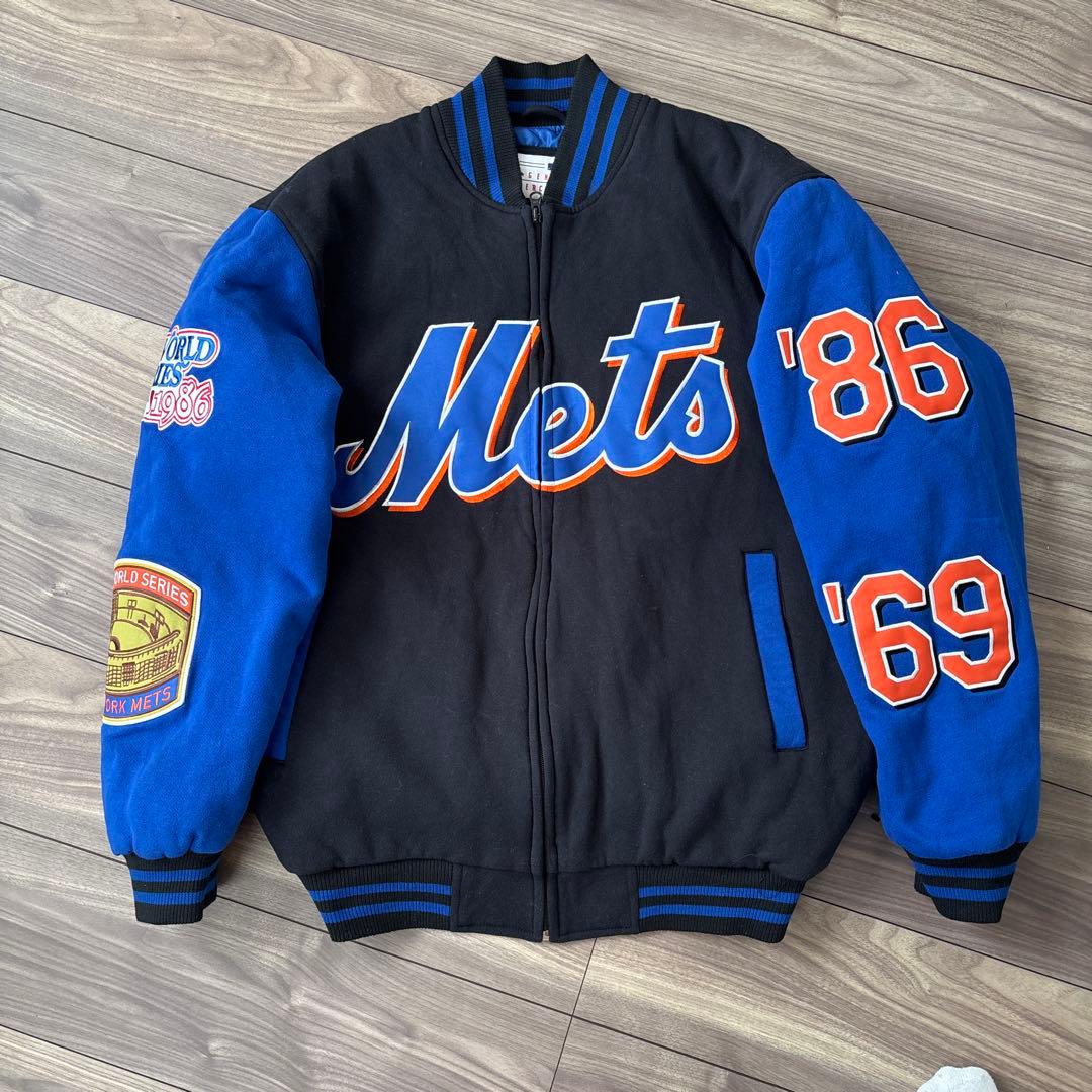 ニューヨークメッツ　デッドストック　ワールドシリーズ 正規スタジアムジャケット