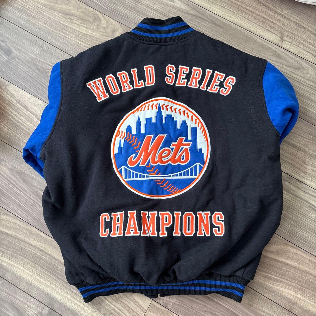 ニューヨークメッツ　デッドストック　ワールドシリーズ 正規スタジアムジャケット