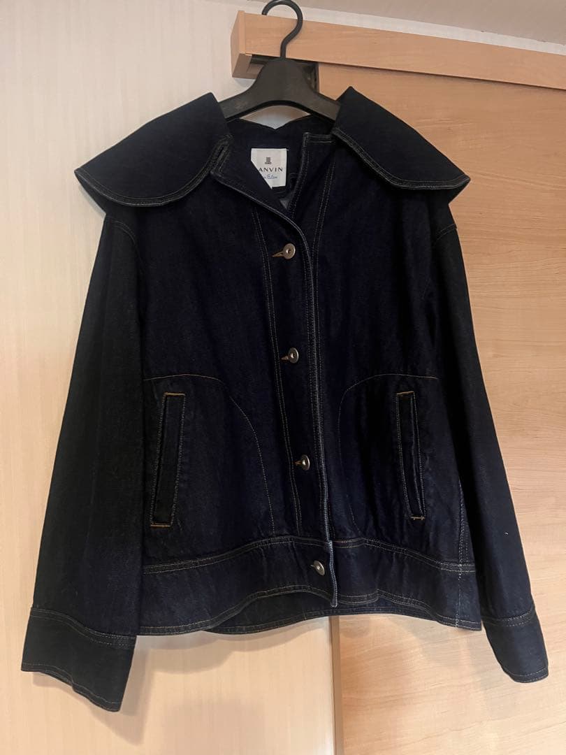 ビッグカラーデニムジャケット