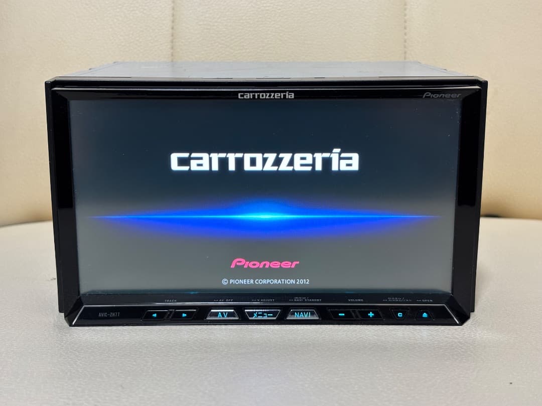パイオニア AVIC-ZH77 カーナビゲーションシステム地図データ 2012