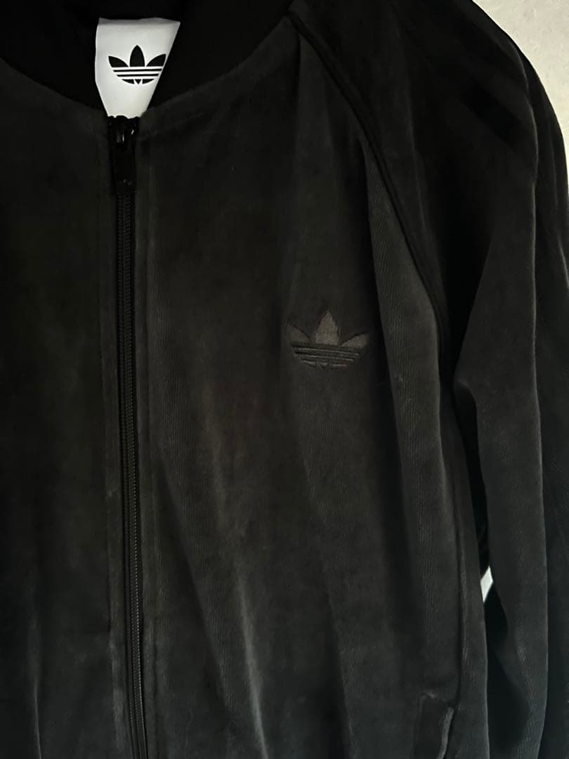 adidas SST アディカラー ベロア トラックトップ L