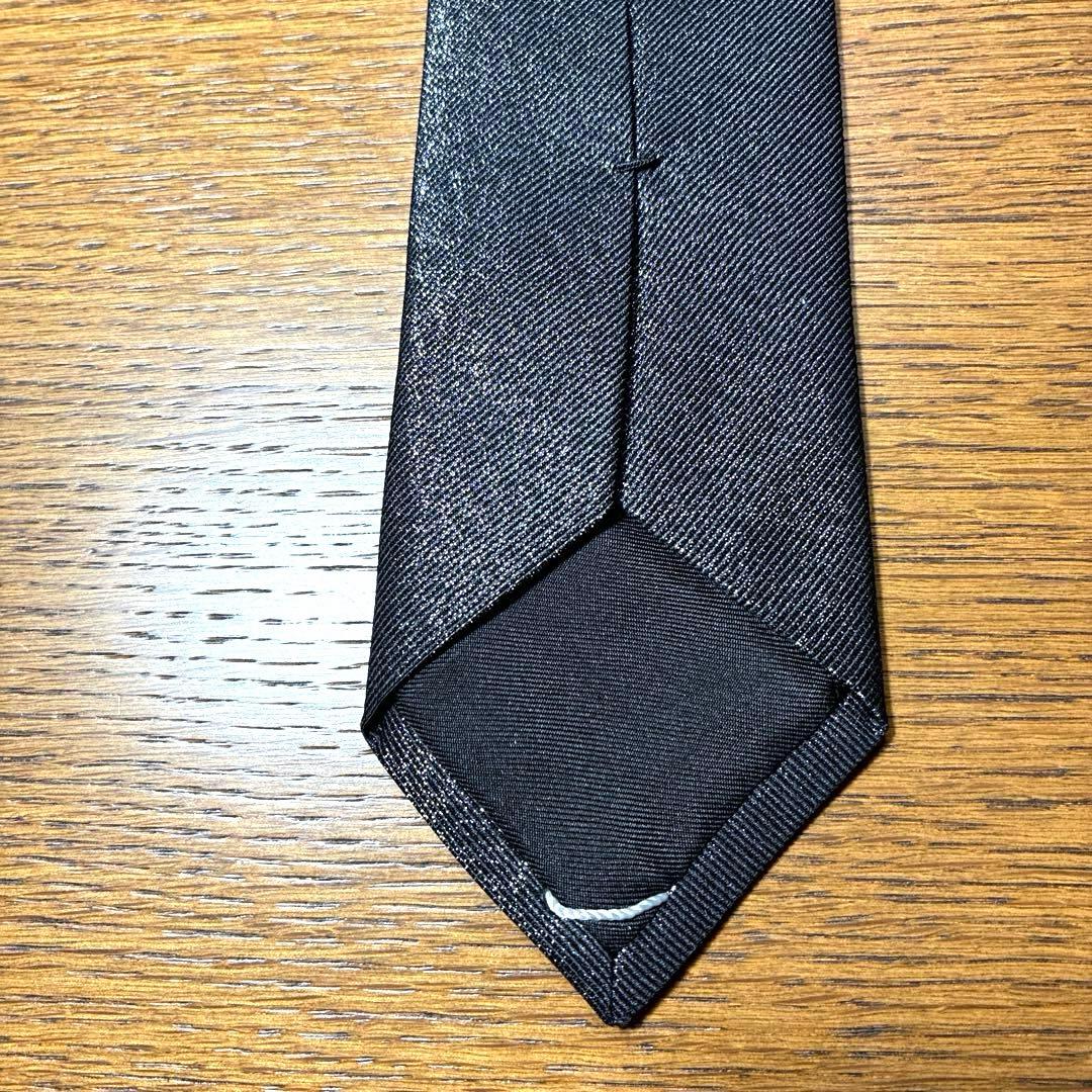 【美品】Dior HOMME ディオールオム 黒ナロータイ