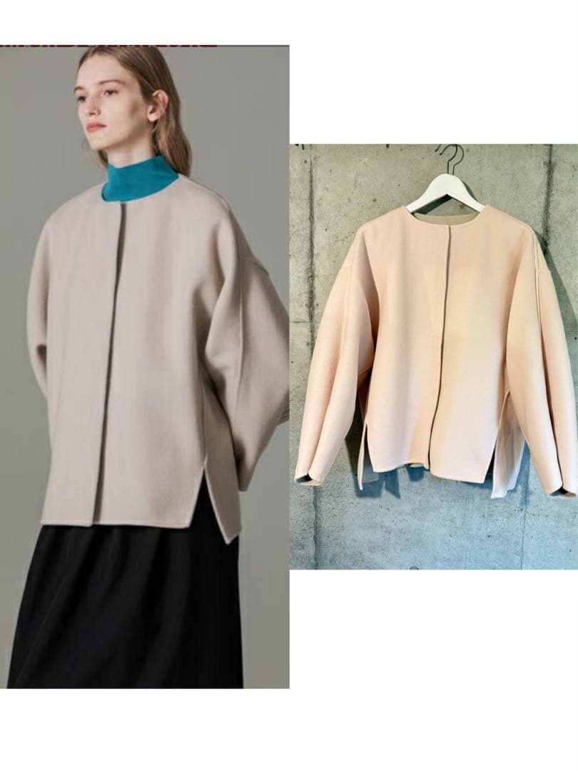 ADORE大人気2TONEリバージャケット